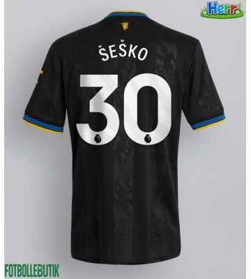 Manchester United Benjamin Sesko #30 Tredje Tröja 2025-26 Kortärmad